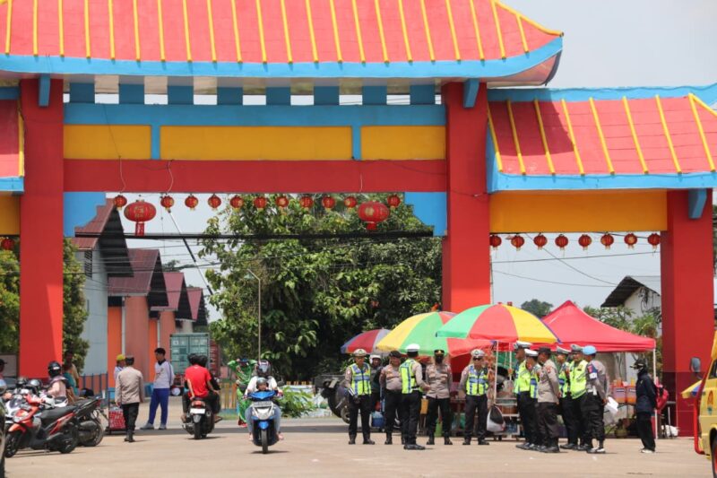 Polda Kalbar Kerahkan Satgas Ops Liong Kapuas Amankan Ritual Pembakaran Naga Cap Go Meh 2026