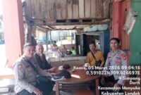 Jaga Keamanan Wilayah, Personel Samapta Polsek Menyuke Intensifkan Patroli Siang