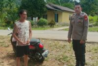 Patroli Dialogis Polsek Sebangki, Petugas Piket Sampaikan Himbauan Kamtibmas kepada Warga