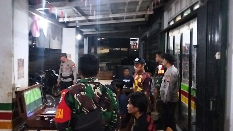 Kapolsek Menukung Ucapkan Terima Kasih kepada Warga atas Kondusifnya Kamtibmas