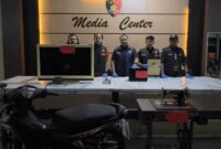 Tim Jatanras Polresta Pontianak Amankan Pelaku Pembobolan Rumah Beserta Barang Bukti