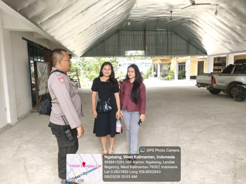 Aipda Hamdani dan Aipda Hengki Amankan Ibadah Minggu di Gereja PPIK Timotius