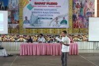 DPP Kristus Raja Katedral Sintang Evaluasi Pelayanan dan Susun Program 2026
