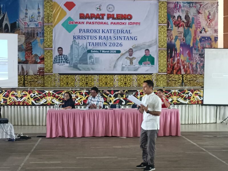 DPP Kristus Raja Katedral Sintang Evaluasi Pelayanan dan Susun Program 2026