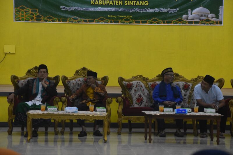 Buka Puasa Bersama PWRI Sintang, Pemkab Ajak Purna ASN Dukung Pembangunan Daerah