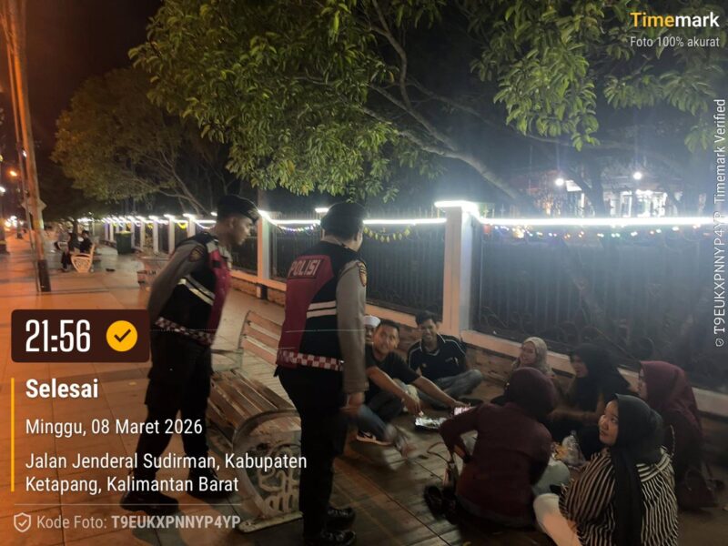 Patroli Perintis Presisi Polres Ketapang Sasar Titik Keramaian Kota Ketapang