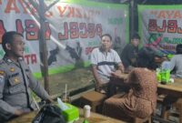 Patroli Malam Polsek Menjalin, Aipda G. Endisa dan Bripka F. Rony Jaga Kamtibmas Desa Menjalin