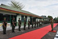Pangdam XII/Tpr Mayjen TNI Novi Rubadi Sugito Kunjungi Makorem 121/Abw, Tekankan Profesionalisme Prajurit