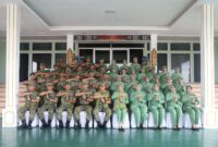 Kunjungan Pangdam XII/Tpr di Makorem 121/Abw Bersama Keluarga Besar Korem