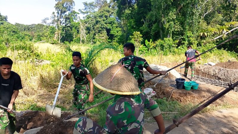 Kodam XII/Tanjungpura Bangun 4 Jembatan Perintis Garuda di Kalbar, Percepat Akses Ekonomi dan Infrastruktur Daerah Terpencil