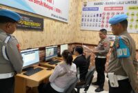 Propam Polres Melawi Awasi Kinerja Personel di Ruang Pelayanan Publik Sesuai Perkap 2 Tahun 2022