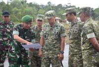 Didampingi Danrem 121/Abw, Pangdam XII/Tpr Cek Progres Pembangunan Koperasi Merah Putih di Sintang