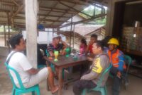 Patroli Siang Polsek Sebangki Ingatkan Bahaya Kejahatan Jelang Mudik