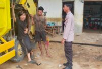 Polisi Humanis Datangi Pusat Aktivitas Warga, Pastikan Situasi Aman