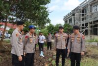 Pamatwil Polda Kalbar Tinjau Penanaman Jagung di Payak Kumang Delta Pawan