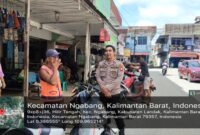 Patroli Dialogis Polsek Ngabang Dipimpin Brigpol Sy Agung Tekan Potensi Gangguan Kamtibmas