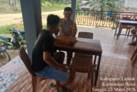 Patroli Humanis Polsek Meranti, Polisi Sapa Warga dan Sampaikan Pesan Kamtibmas