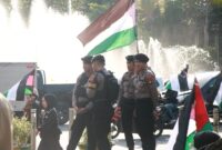 Aksi Damai Hari Al-Quds di Pontianak Berlangsung Aman di Bawah Pengamanan Ops Ketupat Kapuas 2026