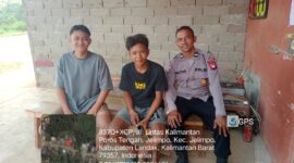 Aipda Victorius Pridoni Patroli Dialogis di Jelimpo, Sambangi Permukiman Warga Jaga Kamtibmas
