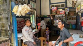 Patroli Dialogis Polsek Meranti, Warga Diajak Aktif Cegah Gangguan Kamtibmas