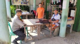 Cara Humanis Polisi Jaga Keamanan Jelang Lebaran, Duduk Santai Sambil Beri Imbauan