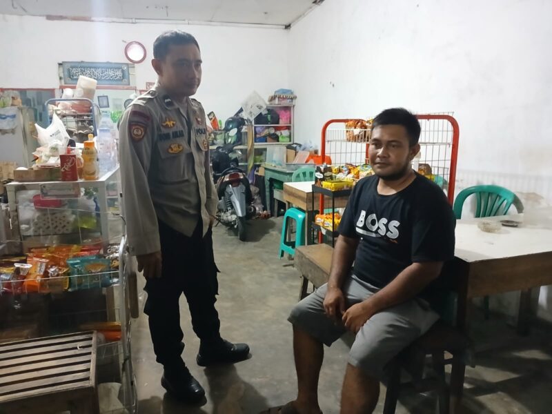 Suasana Jumat Malam di Mandor Lebih Aman, Polisi Aktif Patroli dan Sapa Warga