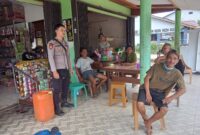 Polisi Berkeliling Laksanakan Patroli Siang, Sambangi Warga dan Toko untuk Cegah Pencurian