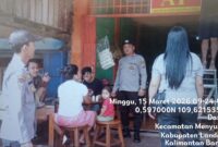 Samapta Polsek Menyuke Sambangi Warga, Perkuat Keamanan Siang Hari