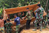 TNI AD Bangun Jembatan Perintis Garuda di Kalbar, Akses Desa Terpencil Segera Terbuka