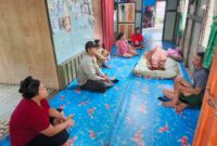 Kapolsek Kota Baru Melawi Sampaikan Belasungkawa kepada Keluarga Korban Tenggelam