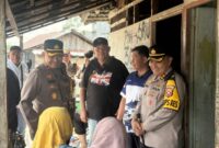 Kapolres Melawi Tinjau Langsung Arus Mudik di Dermaga ASDP Nanga Pinoh