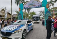 “Mudik Aman, Keluarga Bahagia”, Polda Kalbar Kawal Bus Pemudik Gratis 2026