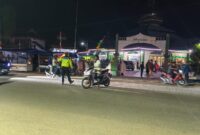 Pastikan Ibadah Aman, Polres Ketapang Kerahkan Personel Jaga Tarawih di Ketapang