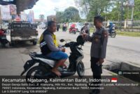 Patroli Dialogis Polsek Ngabang Intensif Jelang Idul Fitri 1447 H, Polisi Ajak Warga Jaga Kamtibmas