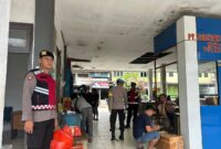 Satgas Preventif Polres Sintang Jaga Titik Rawan Selama Musim Mudik Lebaran