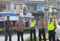 TNI–Polri Siaga Pengamanan di Titik Strategis Kota, Wujud Sinergi Jaga Kamtibmas Tetap Kondusif