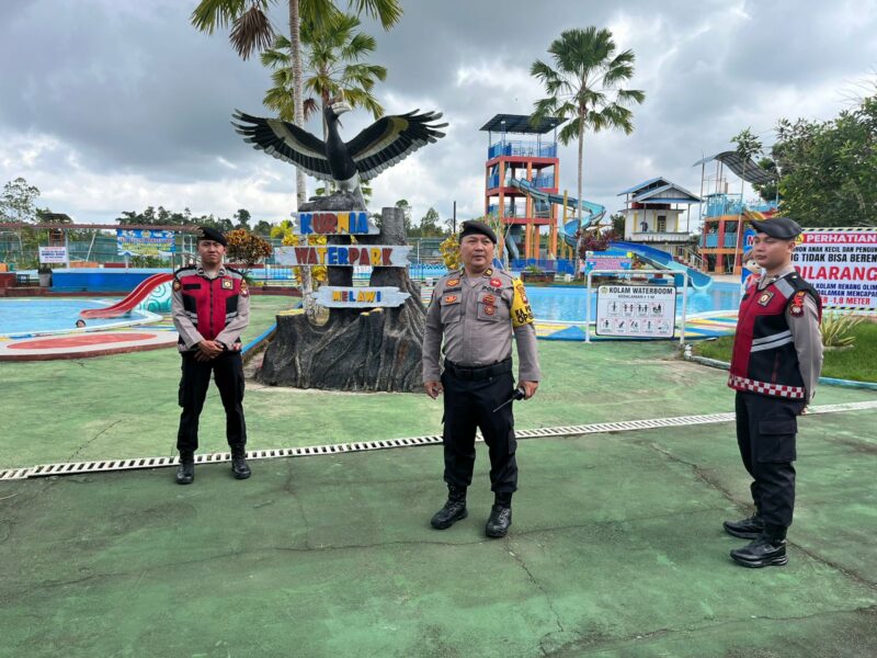 Jelang Lebaran 2026, Personel Ops Ketupat Polres Melawi Intensifkan Patroli Tempat Wisata