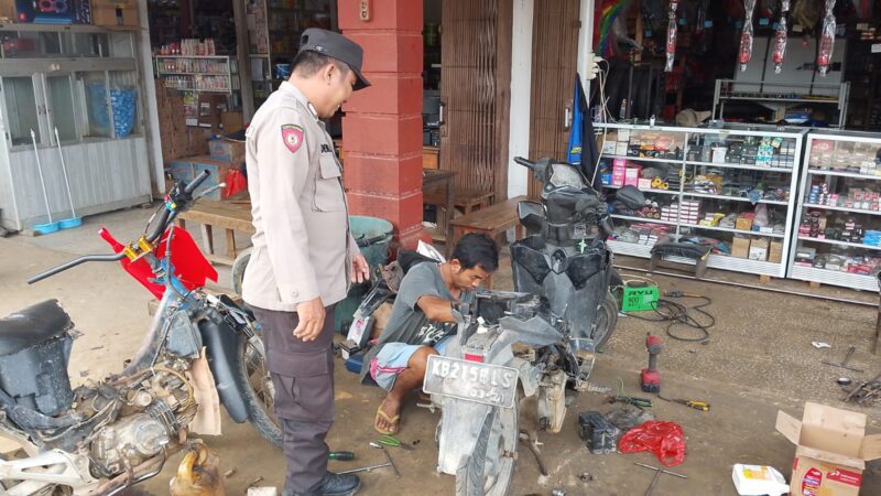 Patroli Intensif Polsek Kuala Behe, Cegah Kejahatan dan Jaga Keamanan Jelang Idul Fitri