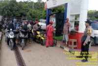 Sinergi TNI-Polri dan Pemerintah, SPBU Menyuke Dipantau Langsung