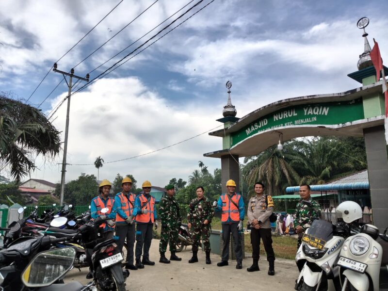 Iptu Donny Pati Pratama Yolanda Pastikan Pengamanan Sholat Idul Fitri 1447 H di Menjalin Berjalan Aman dan Kondusif