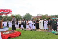 Kolonel Inf Jumadal Aulia Hadiri Sholat Idul Fitri 1447 H Bersama Masyarakat di Makodim 1205/Stg Sintang