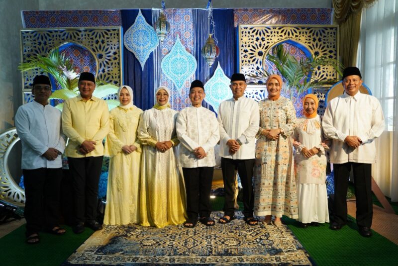 Safari Idul Fitri 1447 H, Pangdam XII/Tpr Mayjen TNI Novi Rubadi Sugito Pererat Sinergi dengan Forkopimda Kalbar