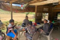 Sinergi Polisi dan Warga, Polsek Meranti Hadir di Warung Sampaikan Imbauan Kamtibmas