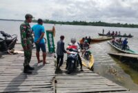 Transportasi Air Jadi Fokus Pengamanan TNI di Sambas Saat Arus Mudik Lebaran