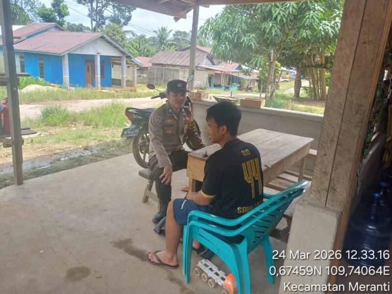 Polisi Hadir di Tengah Warga, Lebaran di Meranti Berlangsung Aman