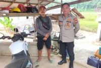 Polisi Sebangki Sapa Warga Saat Patroli Siang, Kamtibmas Tetap Kondusif
