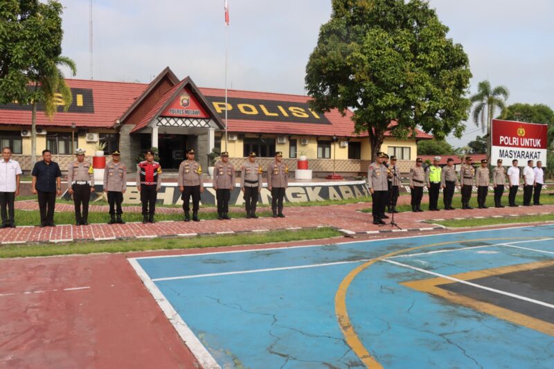 Apel Pasca Lebaran, Kapolres Melawi AKBP Harris Batara Simbolon Tegaskan Disiplin Personel Adalah Kunci Keberhasilan