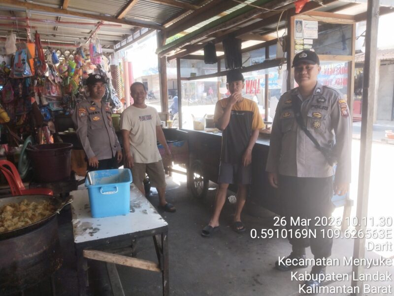 Cegah Aksi Kejahatan Siang Hari, Samapta Polsek Menyuke Rutin Laksanakan Patroli