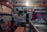 Patroli Dialogis Polisi Sasar Percetakan Fotokopi, Antisipasi Gangguan Kamtibmas