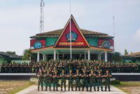 Korem 121/Abw Gelar Apel Kembali Cuti dan Halal Bihalal Idul Fitri 1447 H, Pererat Soliditas Prajurit